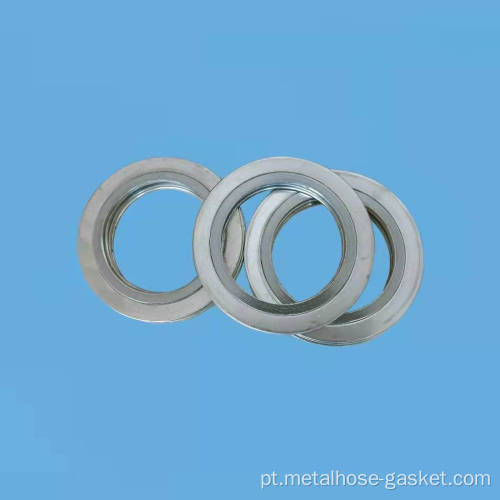 Gaskets serrilhados com anel externo SS316